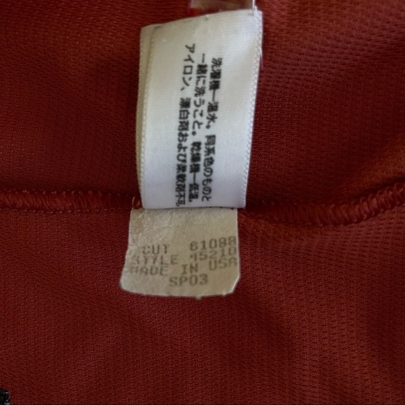 ❤️ PATAGONIA Orange Daily Capilene Short Sleeves Shirt J31 - Picture 6 of 7